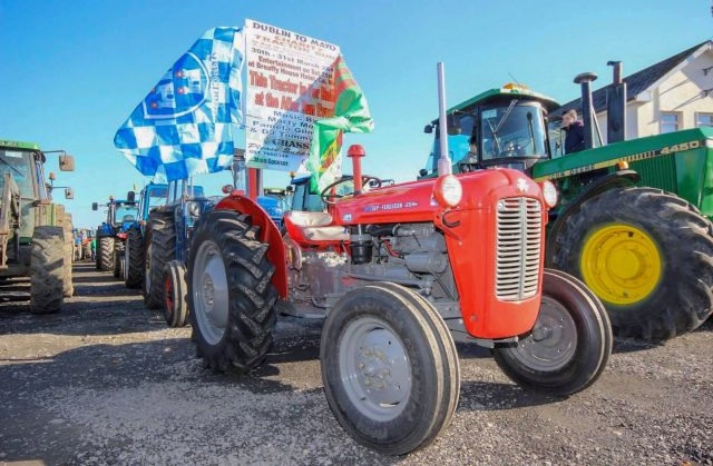 fot. Dublin2Mayo Charity Tractor Run 2018